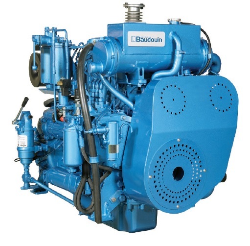 Baudouin 4W105M 130hp Marine Diesel Engine Package