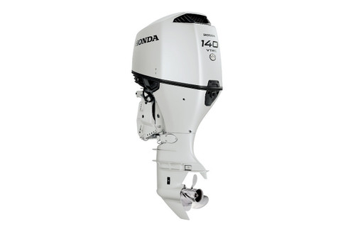 Honda 140hp White iST Outboard | Intelligent Shift and Throttle, Electric Start, 25" Shaft | BF140AXDA