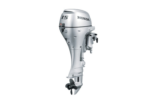 Honda 15hp Portable Outboard | Remote Mechanical, Electric and Manual Start, 20" Shaft | BF15D3LRT