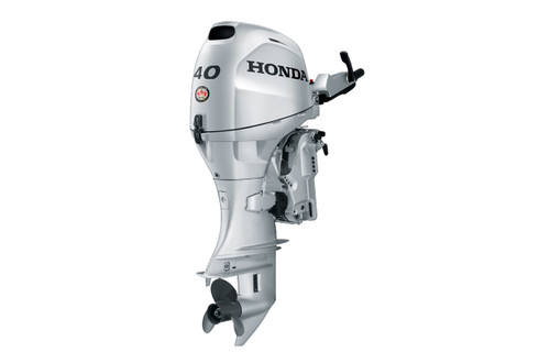 Honda 40hp Outboard | Tiller, Electric Start, 20" Shaft | BF40D4LHA