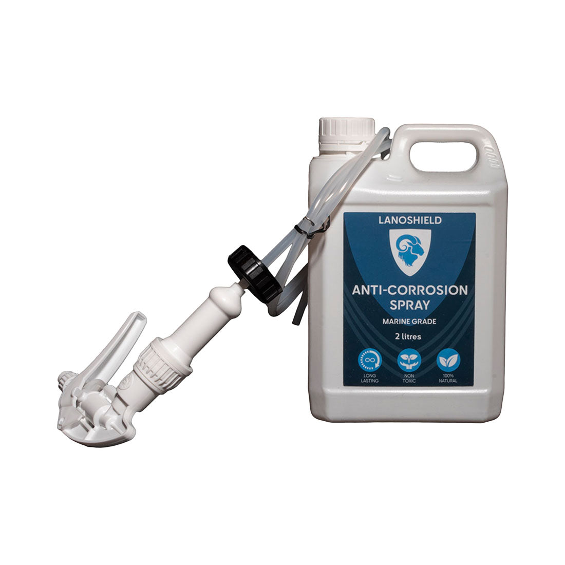 LanoShield Autobody Spray Marine Grade 2L with 1m Extended Hose