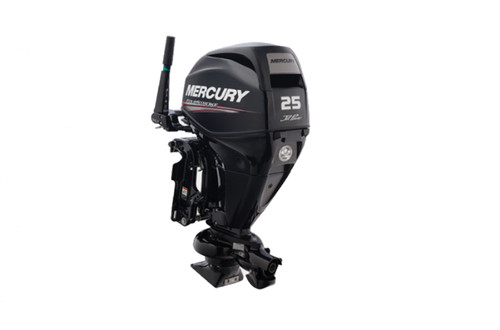 Mercury 25hp Jet Outboard | Tiller, Electric Start, 15" Shaft | 25ELHGA