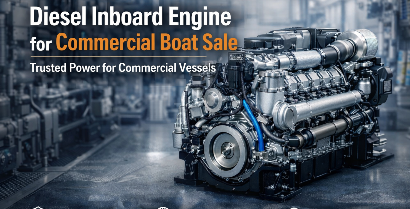 diesel inboard engine for commercial boat sale