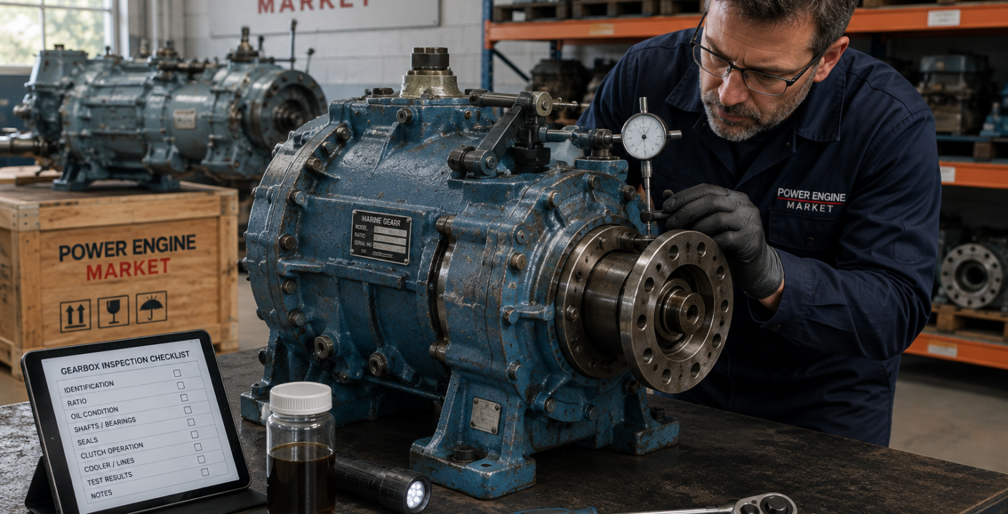 certified used marine gearbox for sale