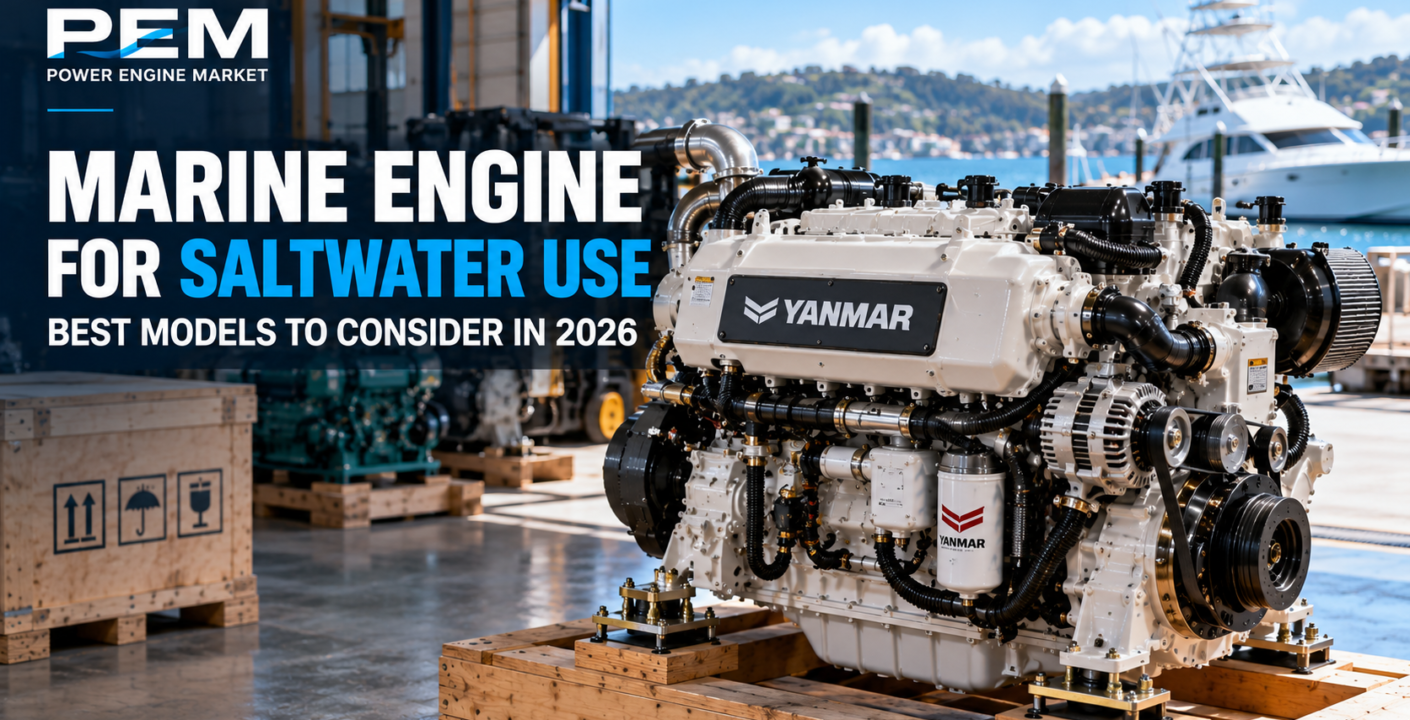 marine engine for saltwater use for sale