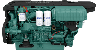 Volvo Penta D6-435 Water Jet engine 435hp