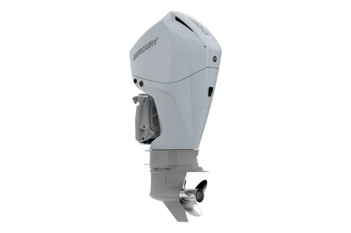 Mercury 200hp White DTS Outboard | Digital Throttle and Shift, Electric Start, 25" Shaft | 200XL
